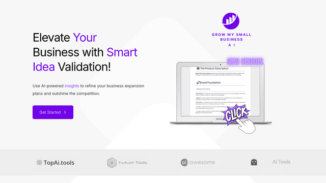 Thumbnail image for Grow My Small Business AI