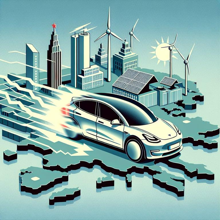 Banner for Tesla Electrifies Europe with New Model Y Performance from Berlin