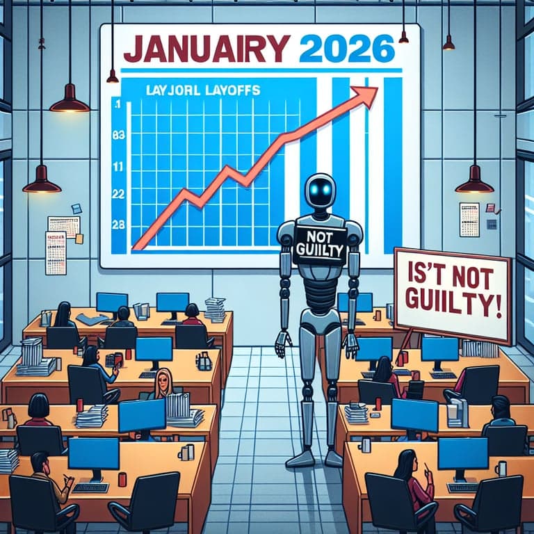 January 2026 Layoffs Hit 17-Year High, But AI Isn't the Main Culprit!