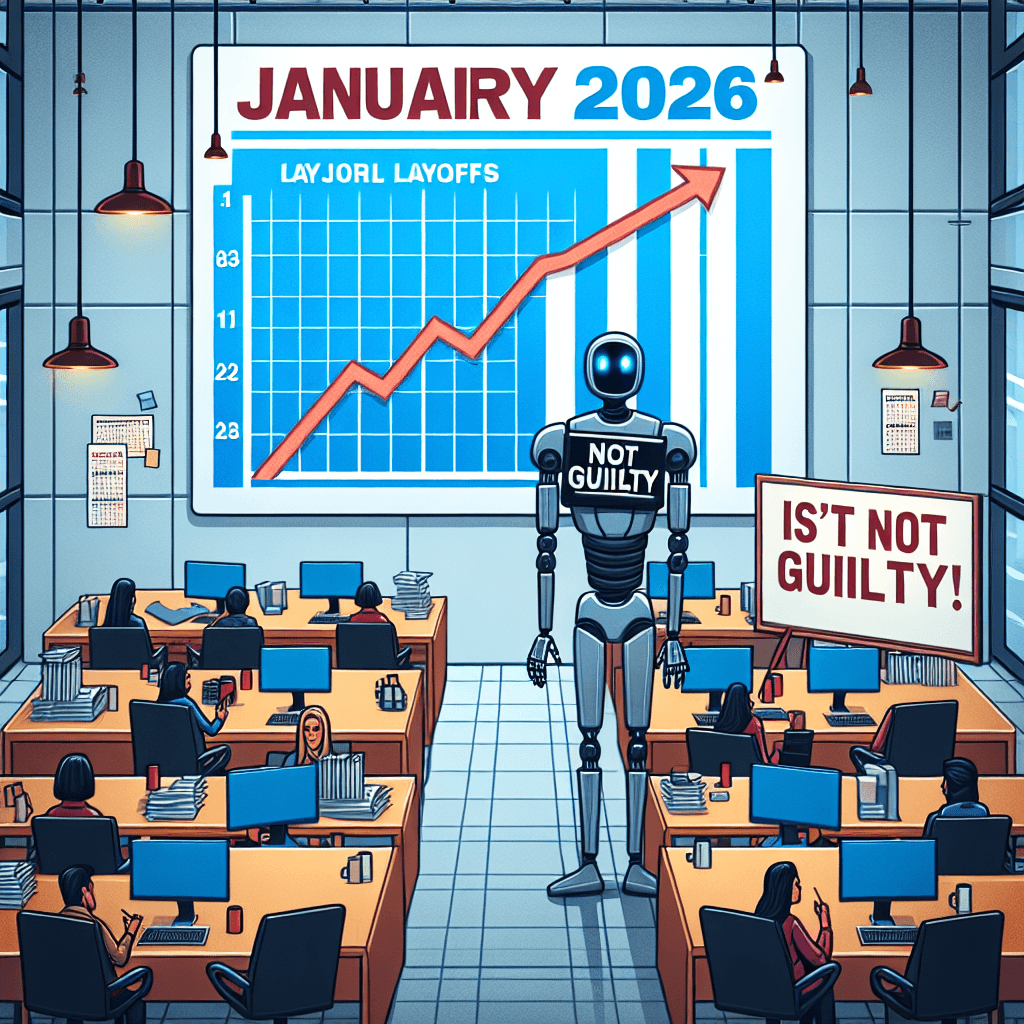 Banner for January 2026 Layoffs Hit 17-Year High, But AI Isn't the Main Culprit!