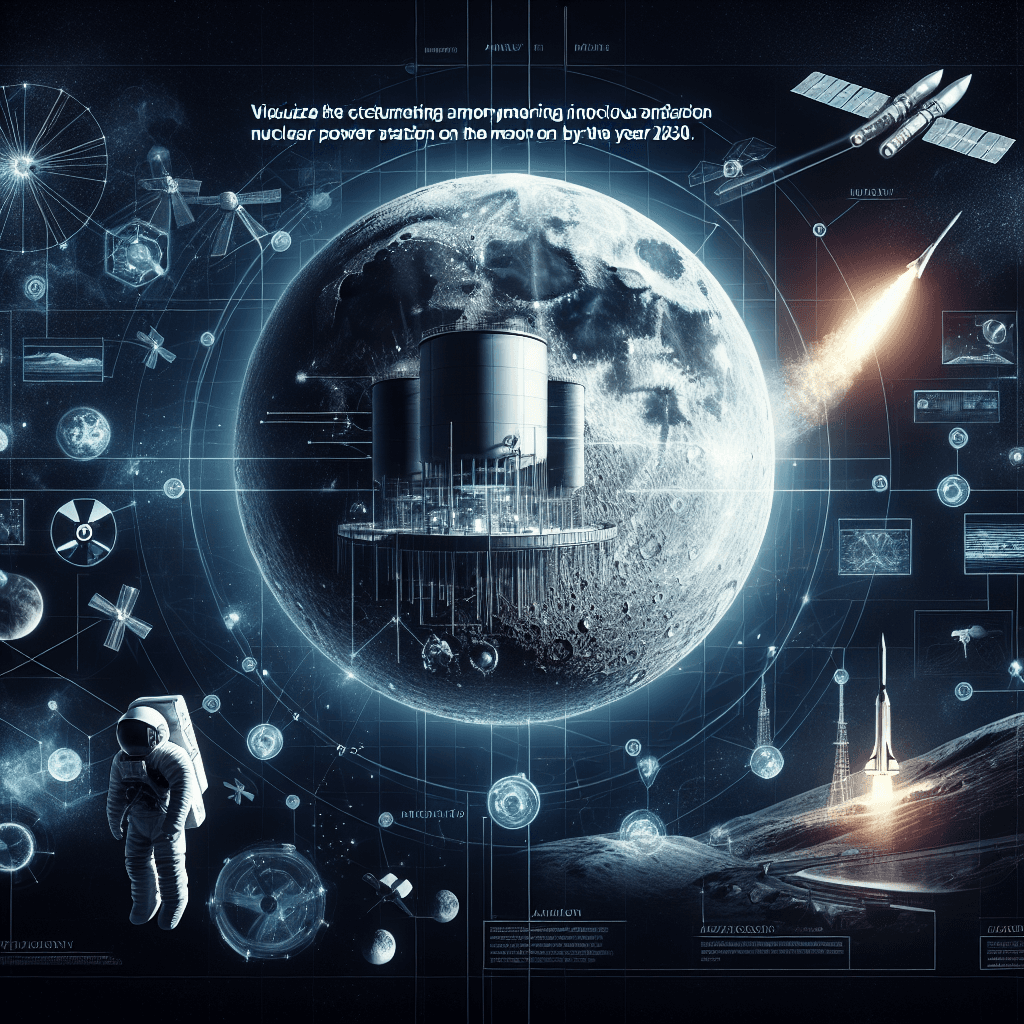 Banner for NASA's Bold Move: Nuclear Power on the Moon by 2030