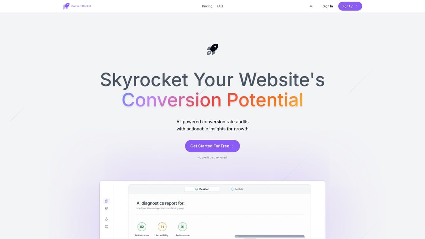 ConvertRocket screenshot