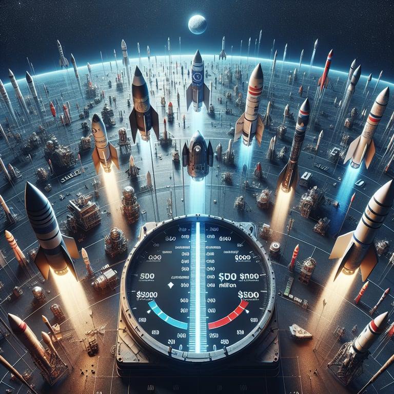 Banner for Space Billionaire Shakes Up Industry, Gains $500 Million, Tightens Race with Elon Musk!