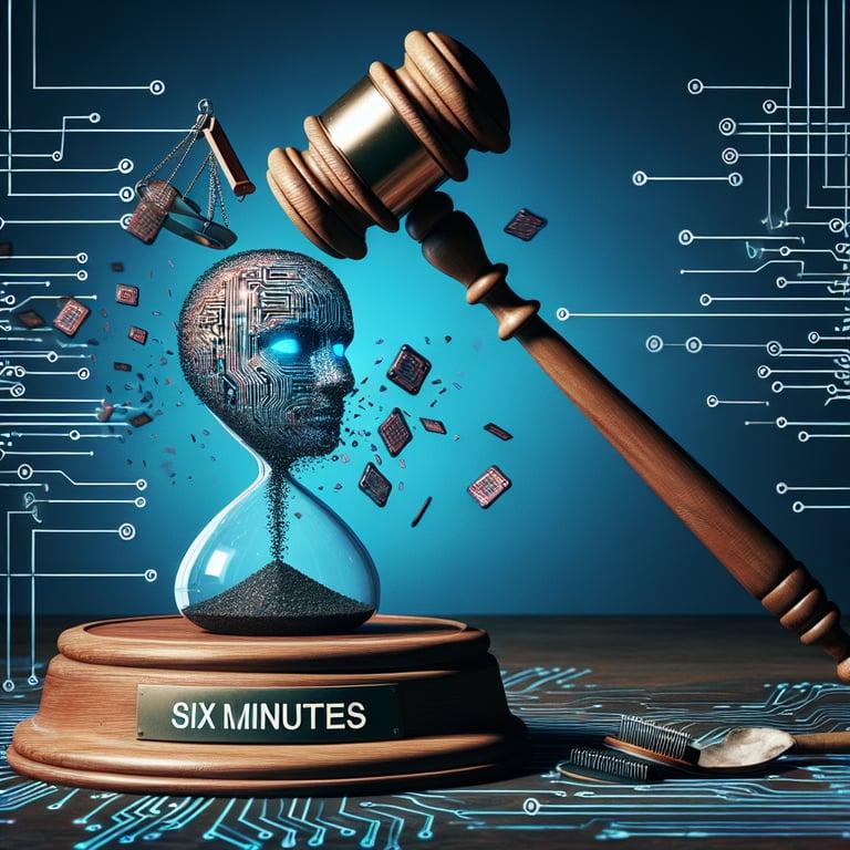 Banner for AI Revolutionizes Legal Billing: Say Goodbye to the Six-Minute Billable Unit!