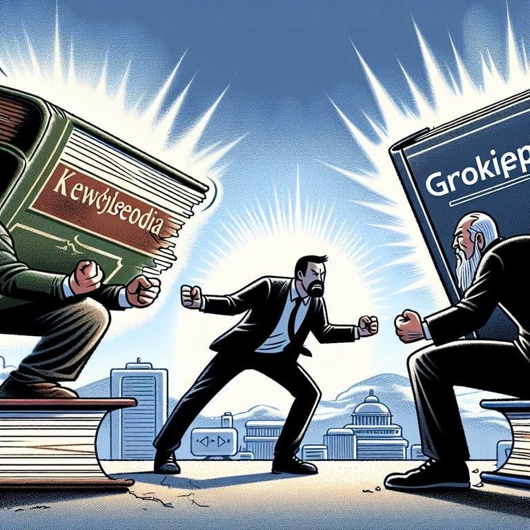 Banner for Elon Musk Stirs Controversy with 'Grokipedia' Proposal, Challenging Wikipedia's Bias