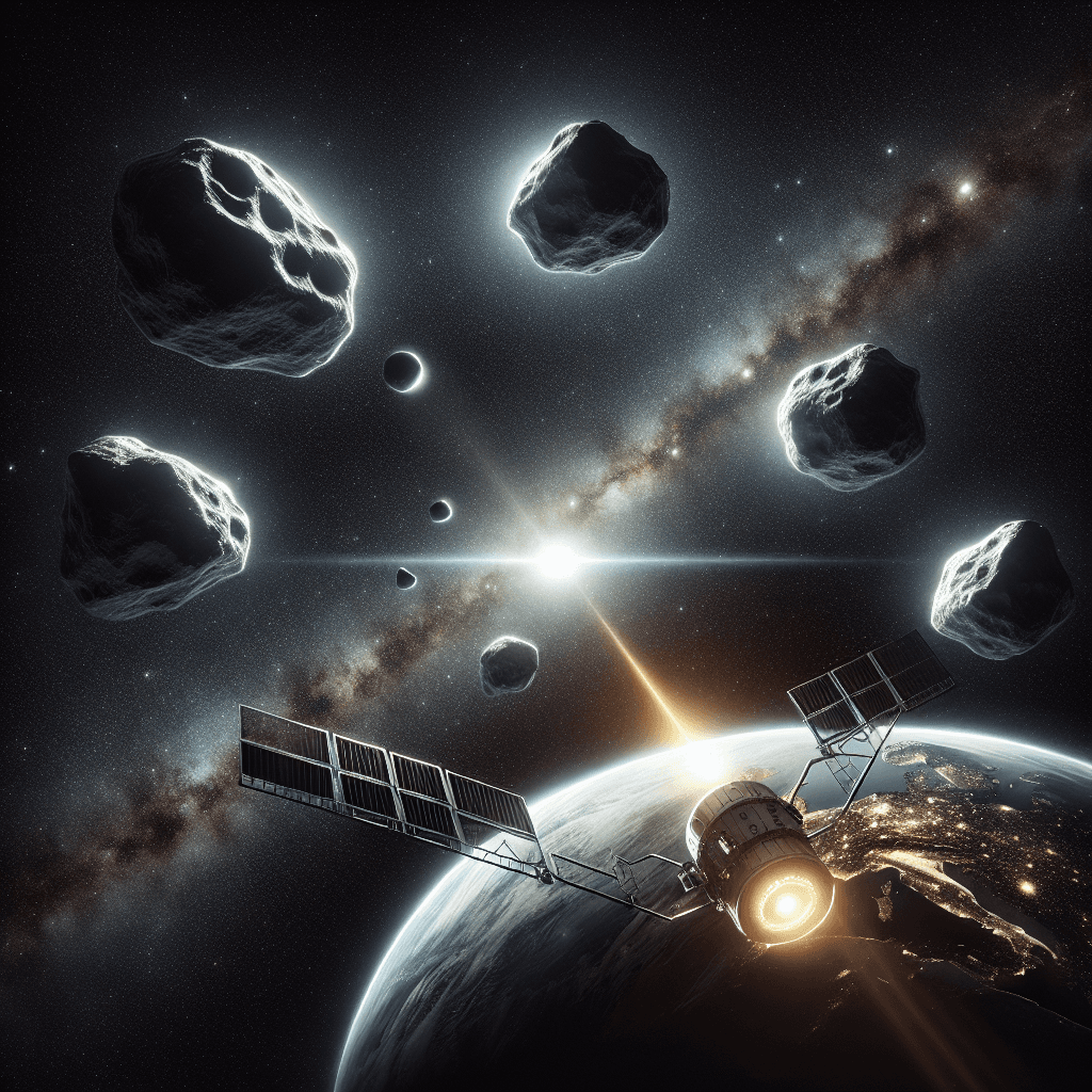 Banner for Asteroid Alert: NASA Tracks Five Cosmic Travelers in Near-Earth Flyby!