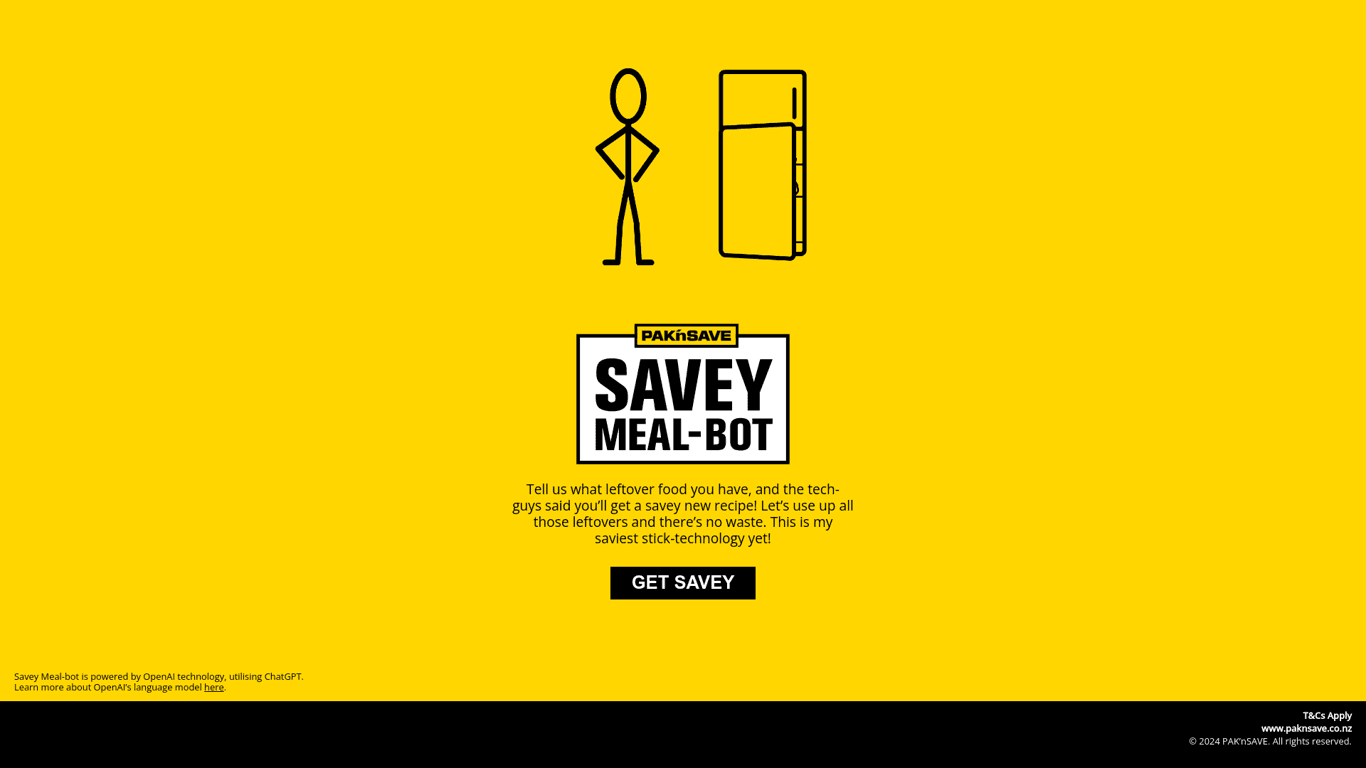 Savey Meal-Bot screenshot