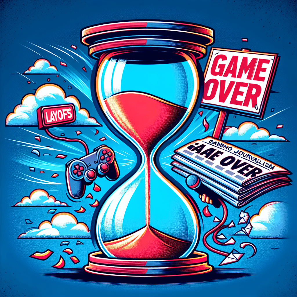 Banner for Game Over: Major Shakeup in Gaming Journalism with Widespread Layoffs