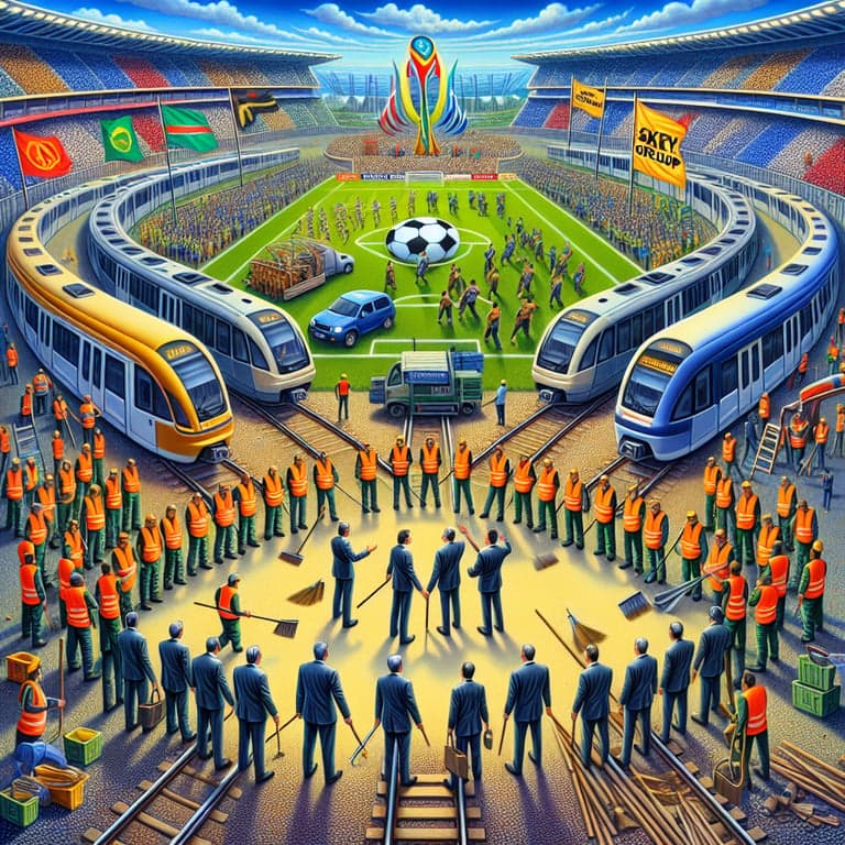 Banner for SkyTrain Janitors vs. Dexterra Group: A Labor Showdown Amid FIFA World Cup Prep!