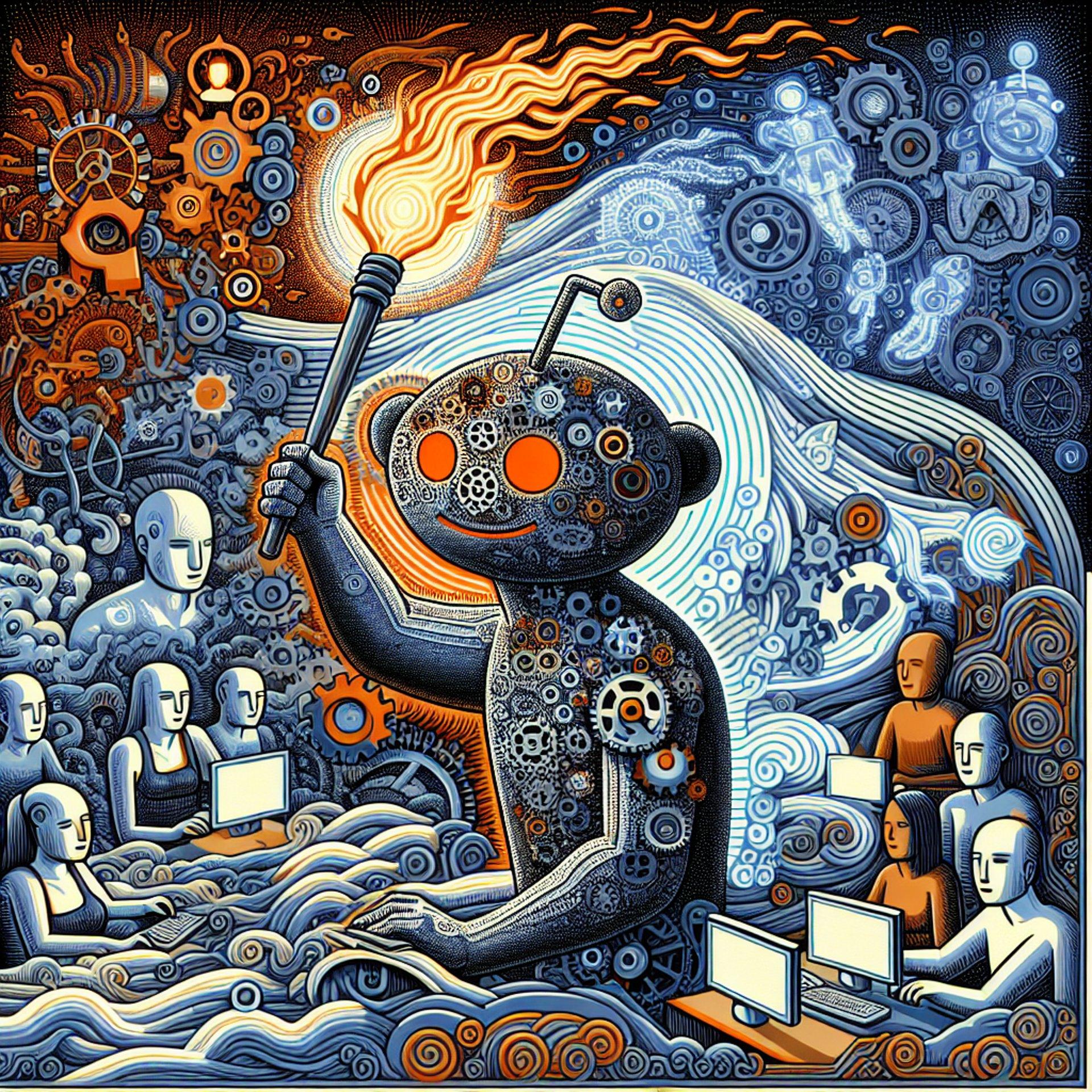 Banner for Reddit's Bold Move to Keep the Internet 'Human': A Counter to the AI Revolution