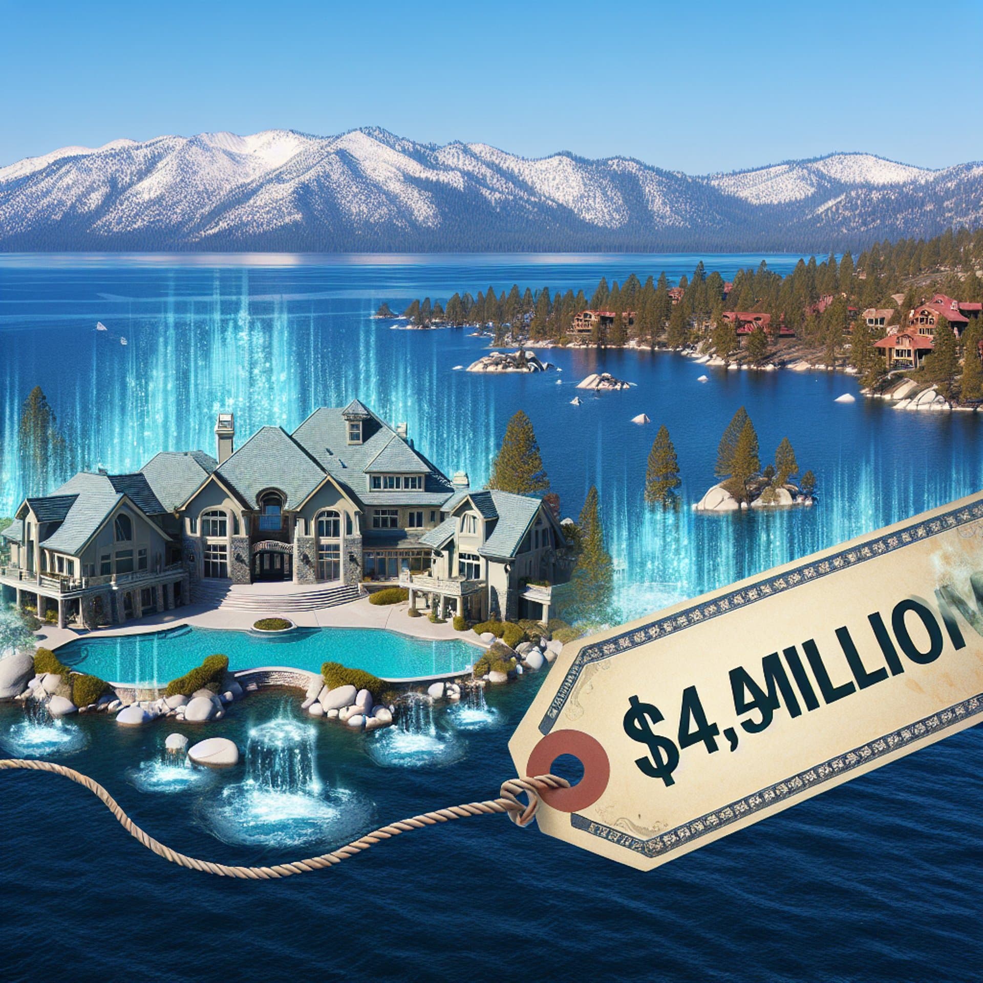 Banner for Lake Tahoe Makes Waves with Record-Breaking $44.45 Million Home Sale