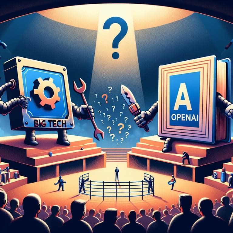 Banner for OpenAI's Dominance: Big Tech's Secret Weapon or Competitor in Disguise?