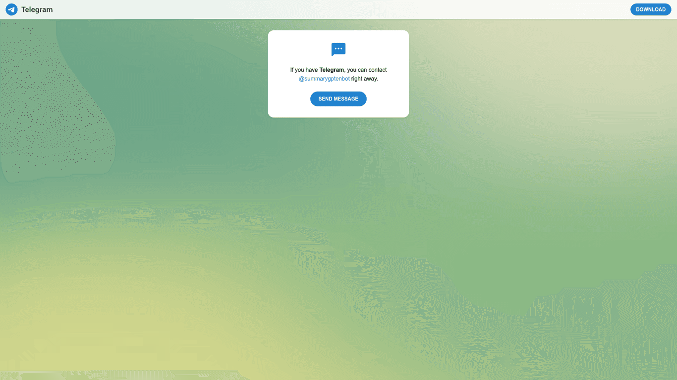 SummaryGPT screenshot