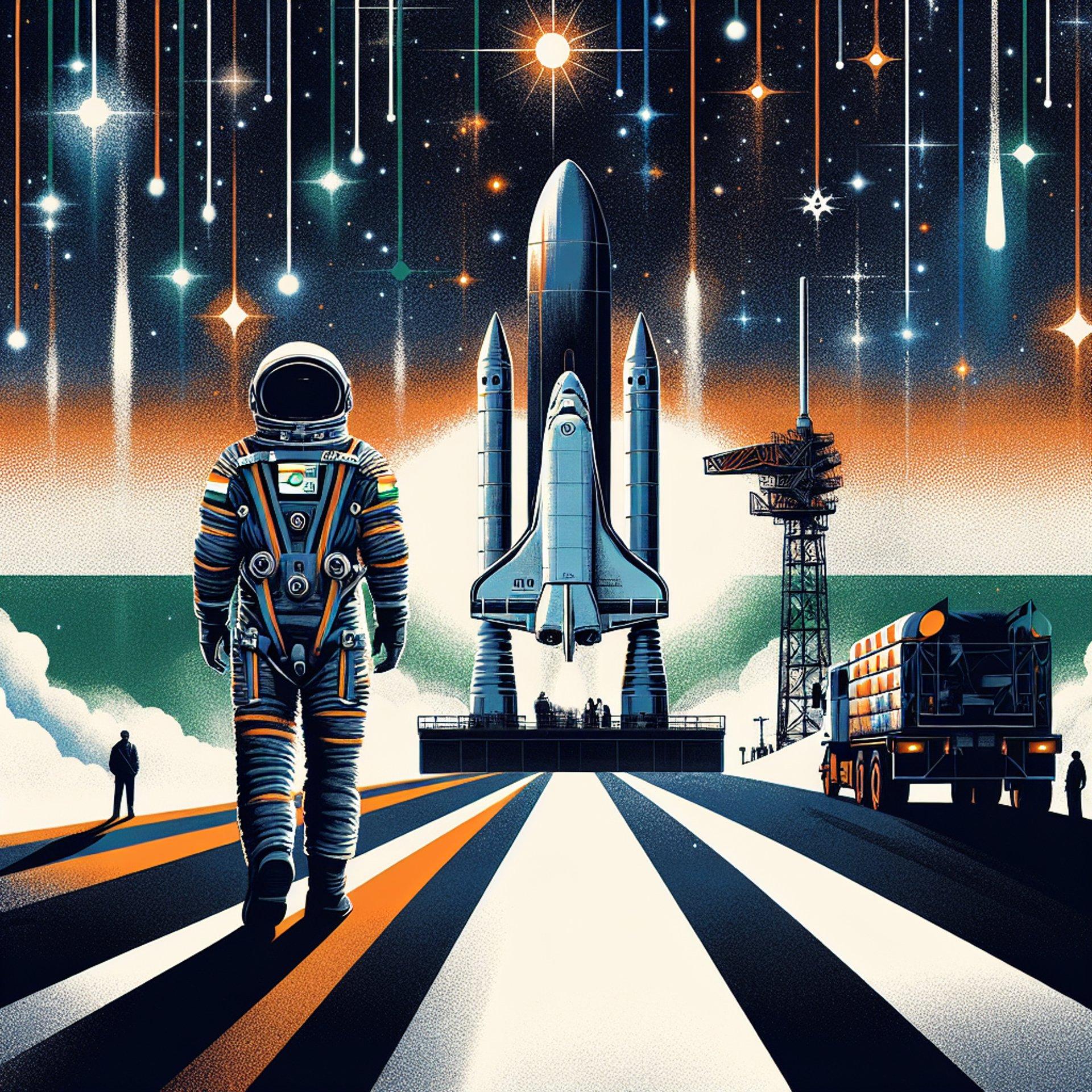 Banner for India's Cosmic Comeback: Shubhanshu Shukla Set to Soar on Axiom-4 Mission