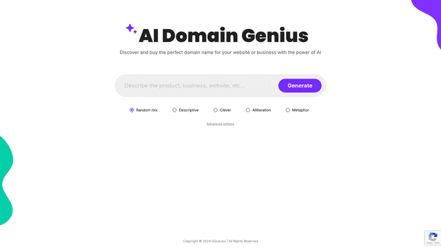 Thumbnail image for AI Domain Genius