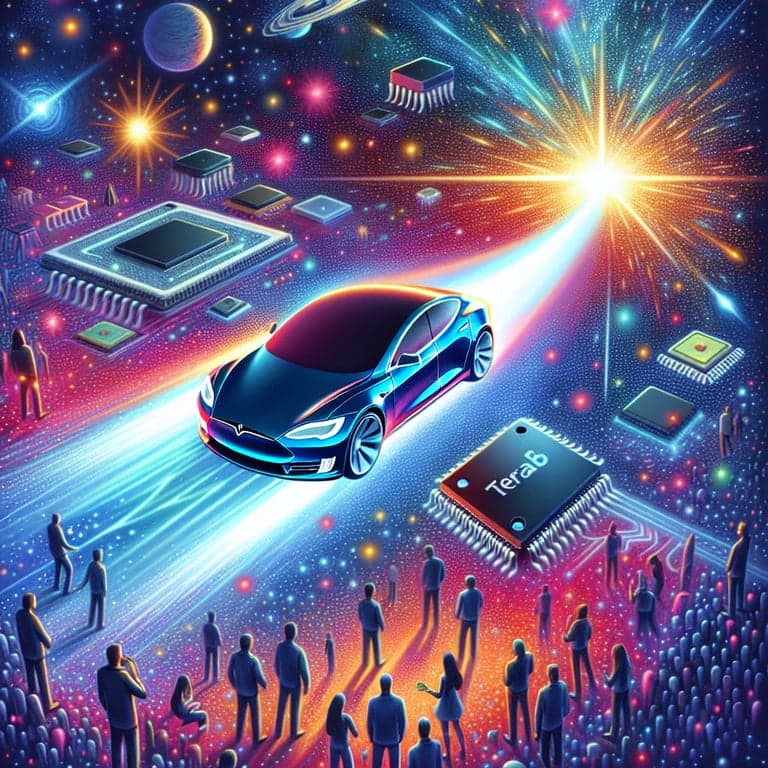 Banner for Tesla's Feisty Drive into the AI Chip Universe: Terafab Sparks Investor Excitement