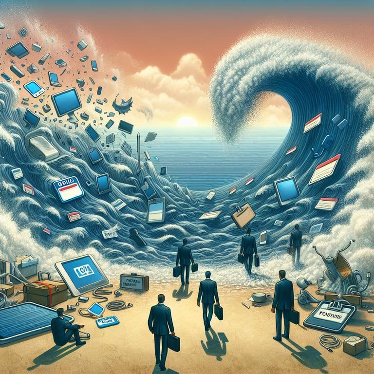 Banner for 2025: A Tide of Tech Layoffs and the Erosion of Professional Identity