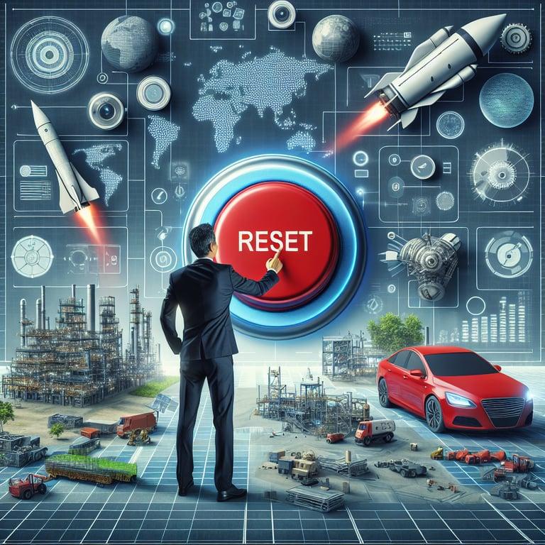 Banner for Elon Musk Hits the Reset Button: Prioritizes Tesla, SpaceX, and More Amidst Challenges