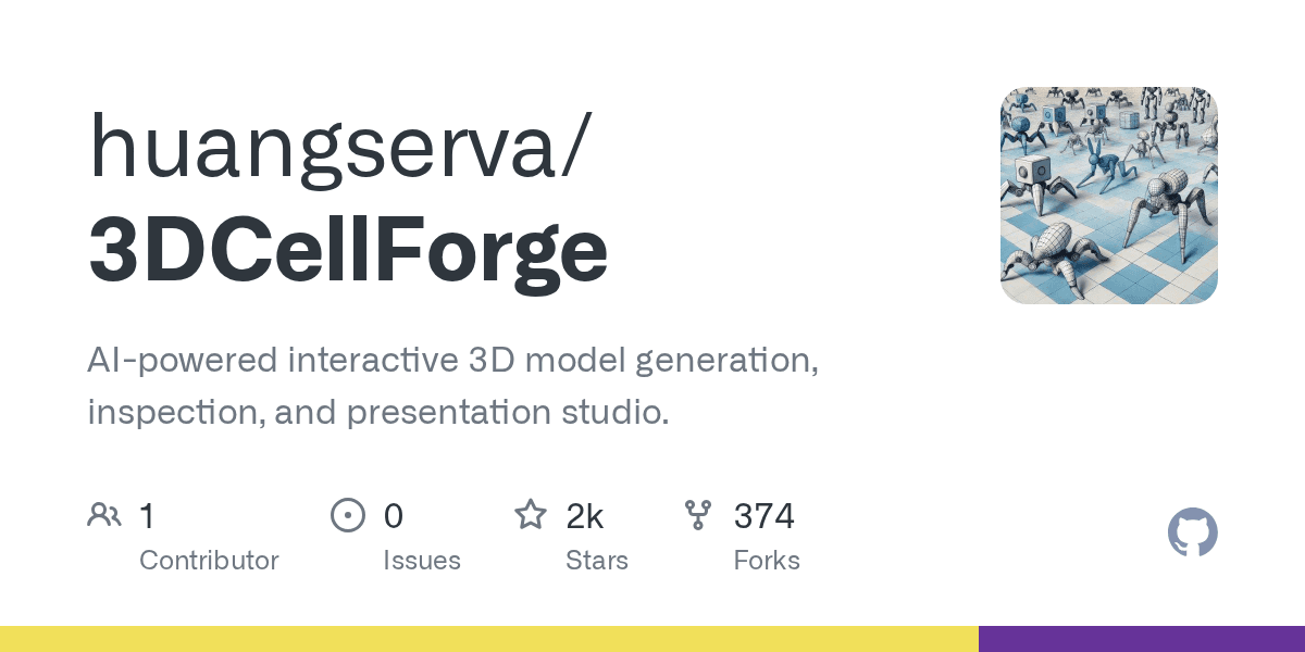 3DCellForge screenshot