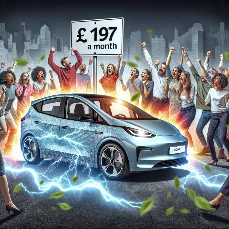 Banner for Tesla's Model 3 Lease Deal Sparks EV Excitement at £197 a Month!