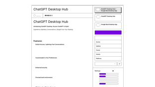 Thumbnail image for ChatGPT Desktop Hub