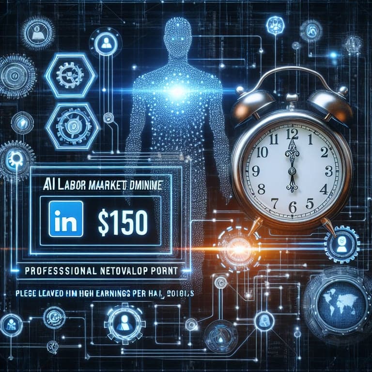 LinkedIn Leads AI Labor Market Charge—Ready to Train AI for Up to $150 an Hour?