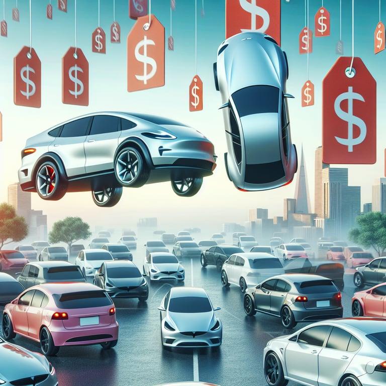 Banner for Tesla's Used Car Prices Free Fall: Affordable Model Y and Model 3 Deals Abound!