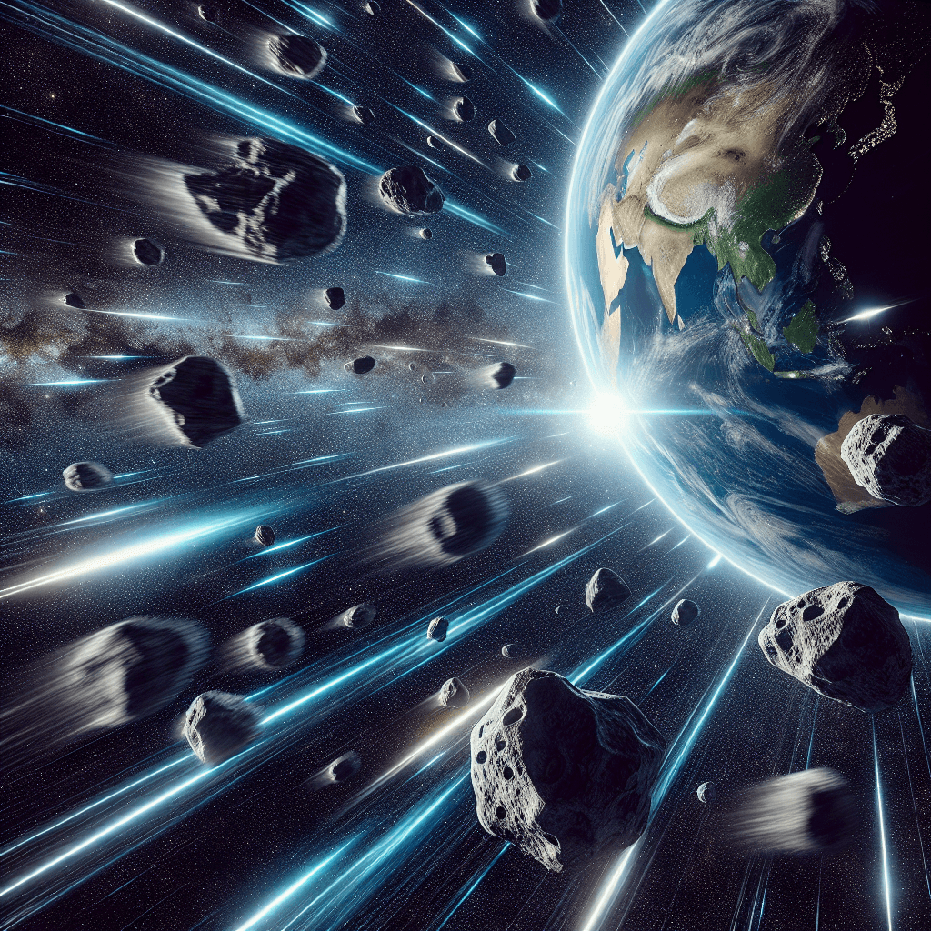 Banner for Asteroids Ahoy! NASA's New Neighbors Zoom Past Earth at 41,000 MPH