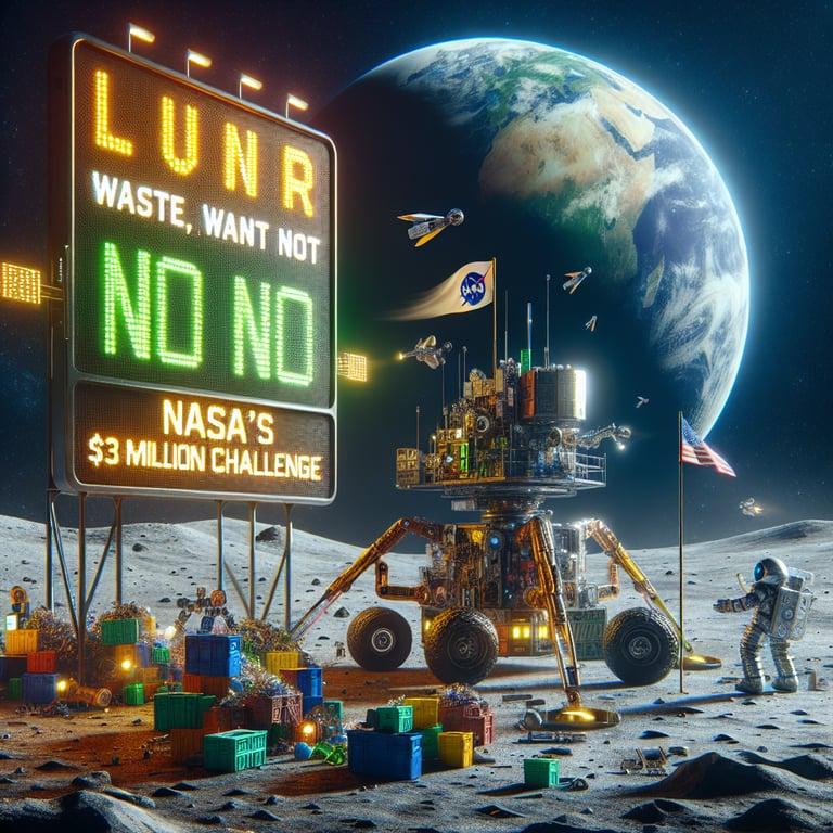Banner for Lunar Waste Not, Want Not: NASA's $3 Million Recycling Challenge
