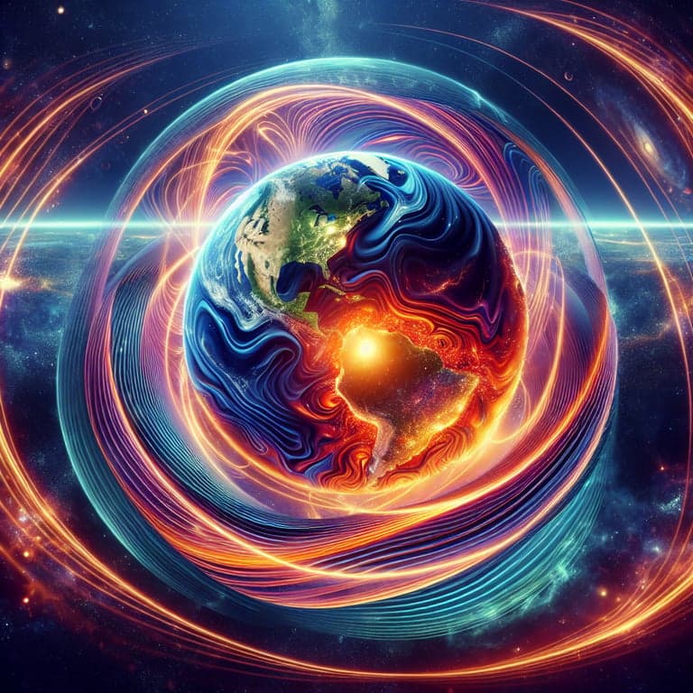 NASA's Magnetic Marvel: Earth's Molten Interior's Electromagnetic Dance