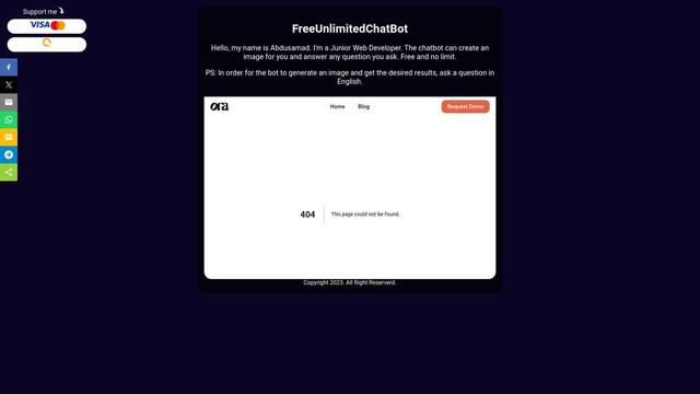 Thumbnail image for FreeUnlimitedChatBot