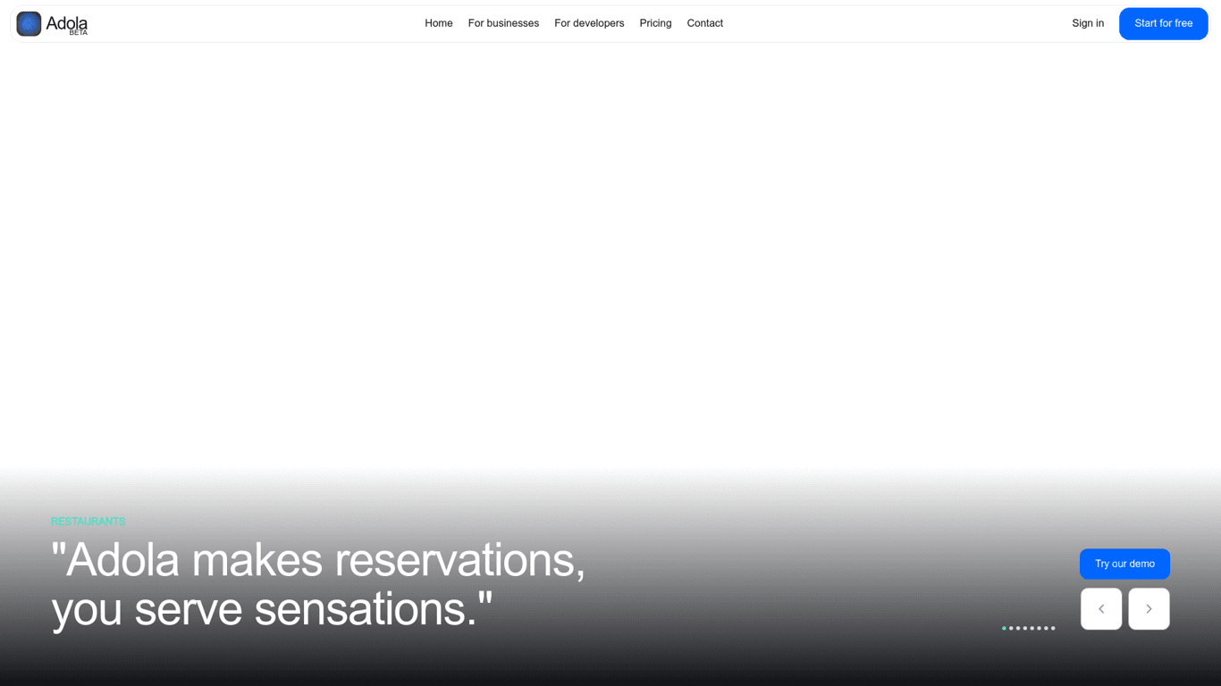 Adola screenshot
