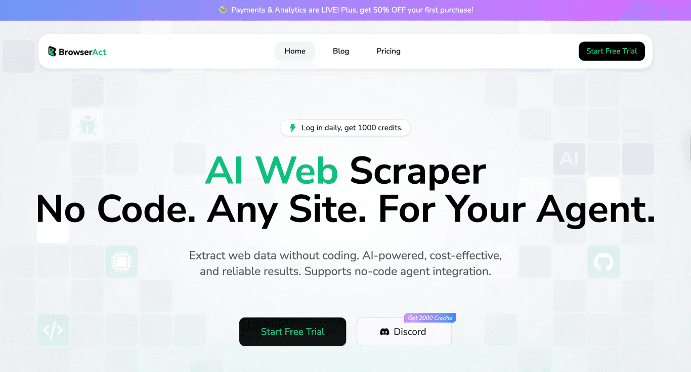 BrowserAct screenshot