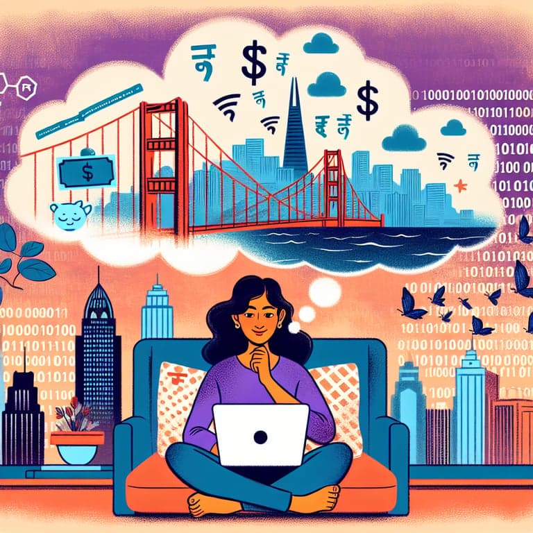 Silicon Valley Techie Dreams Big in Mumbai: High Hopes for a High-Paying Remote Gig!