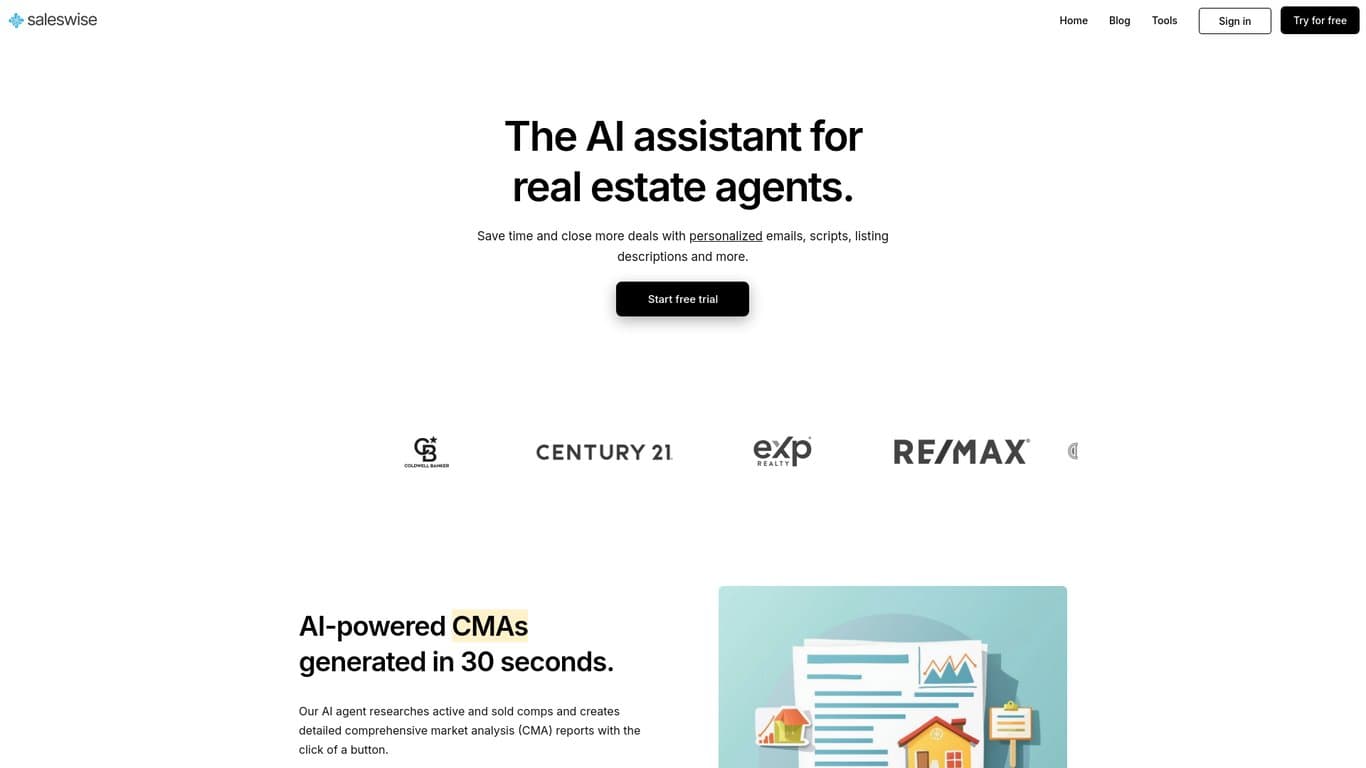 Saleswise screenshot
