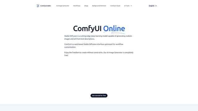 Thumbnail image for ComfyUI Web