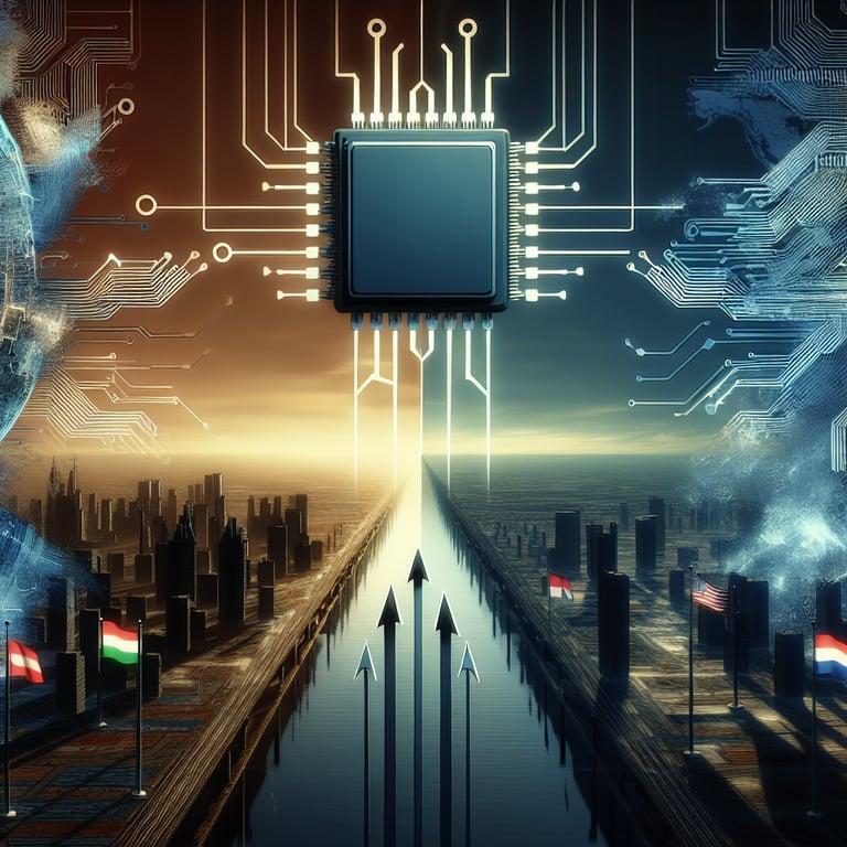 Banner for Chip Tensions Rise: China Warns the US Over Tech Blacklist Threats