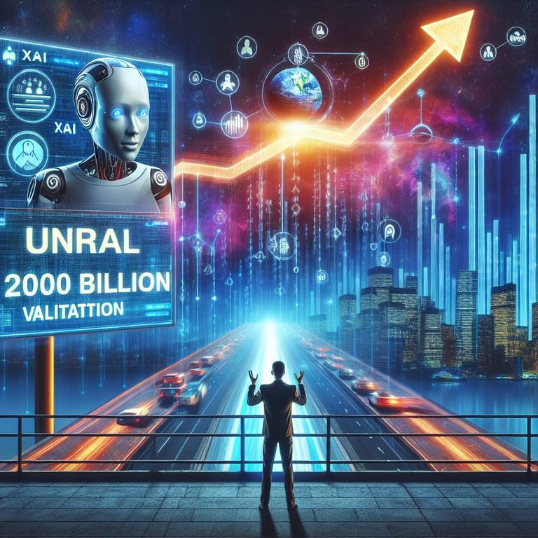 Banner for Elon Musk's xAI Surges to Unreal $200 Billion Valuation