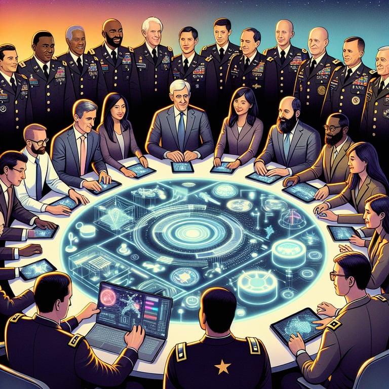 Banner for Tech Titans Join Forces with the U.S. Army: Silicon Valley's Elite Enter the Battlefield of Innovation!