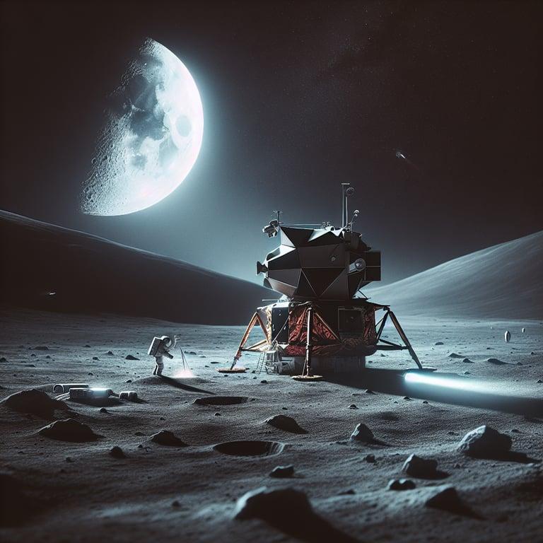 Banner for Moon Mishap: ispace's Hakuto-R Mission 2 Leaves a Mark in Lunar Saga