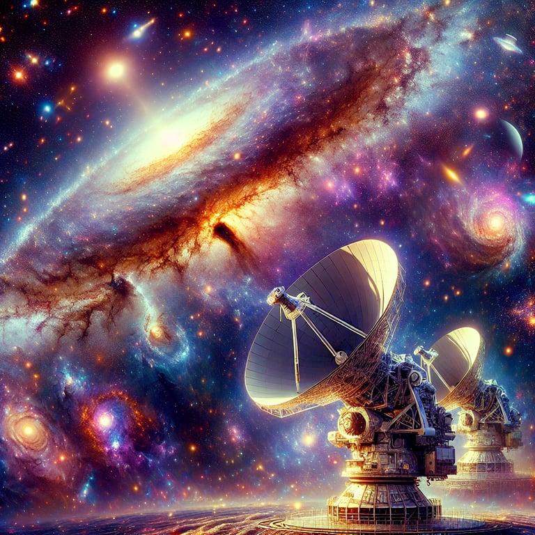 Banner for Galactic Wonders: NASA's Webb and Hubble Telescopes Unveil Cosmic Masterpieces!