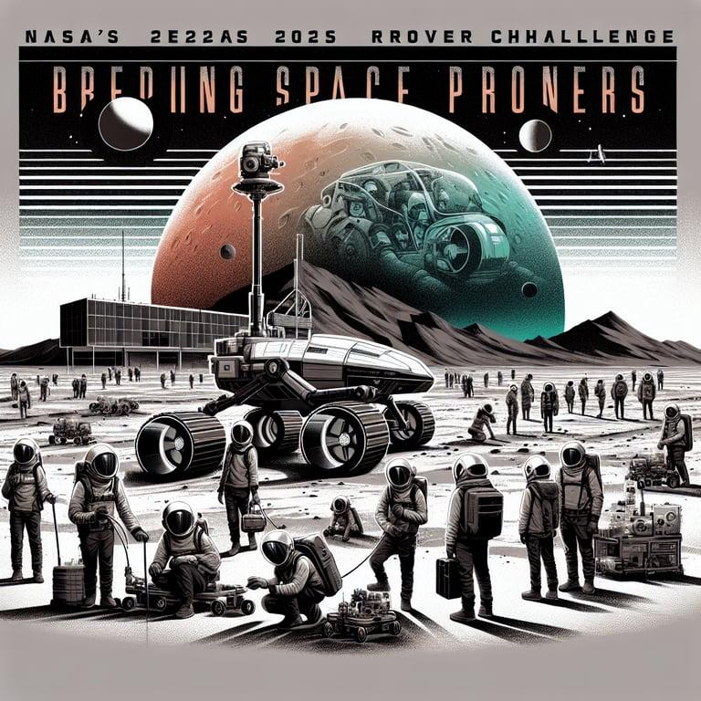 Banner for NASA's 2025 Rover Challenge: Breeding Future Space Pioneers!