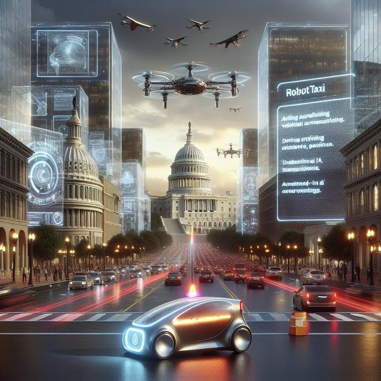 Banner for Waymo Eyes Washington, DC for 2026 Robotaxi Launch, Legislative Changes Required