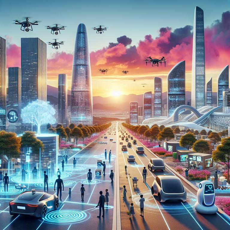 Banner for South Korea's Bold Leap into the Future with AI-Driven Urban Infrastructure