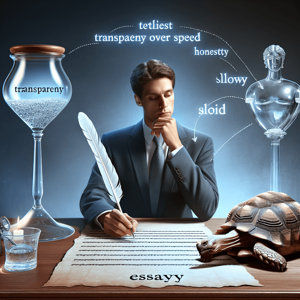 Anthropic CEO's Essay Strategy: Transparency Over Speed?