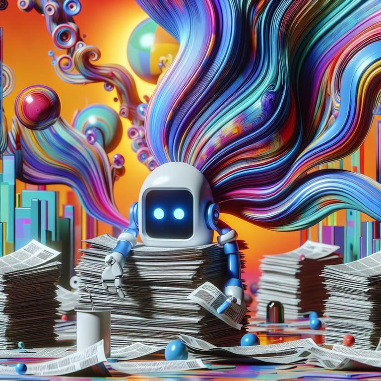 Banner for AI Chatbots: Masters of Hallucination in News Summarization