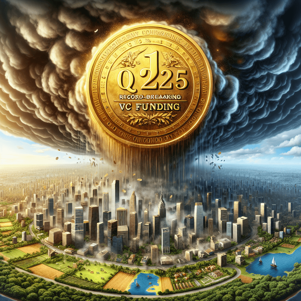 Banner for Q1 2025 Sees Record-Breaking VC Funding - Yet Storm Clouds Loom Ahead