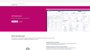 Thumbnail image for SAP HANA Cloud
