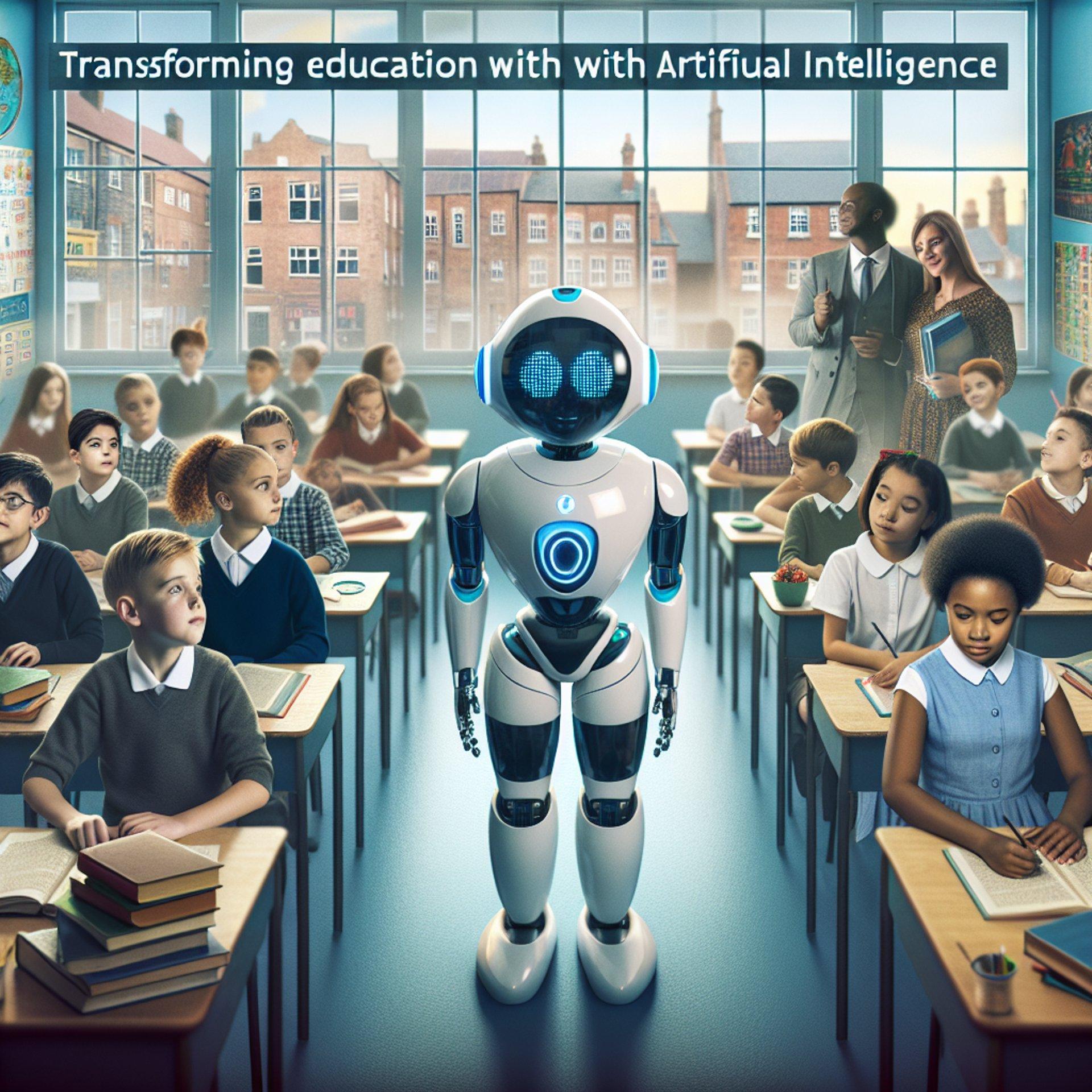 Banner for AI in School: Transforming Education in Stoke-on-Trent with Artificial Intelligence