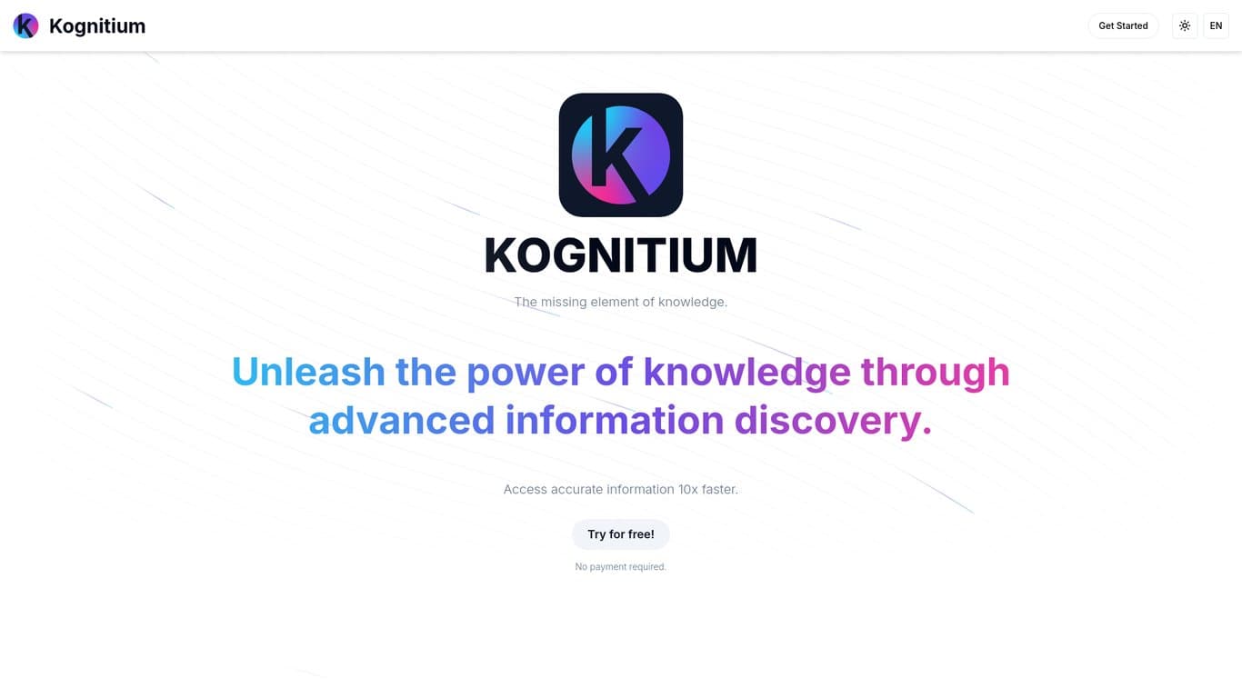 Kognitium screenshot
